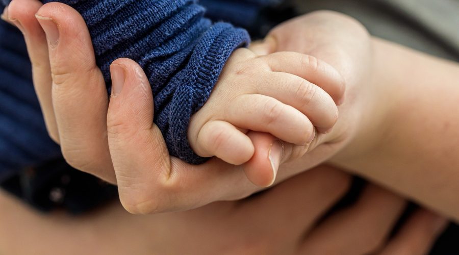 Toddler Holding Hand